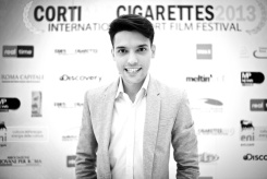 Christian Floris conferenza stampa Corti&Cigarettes2013